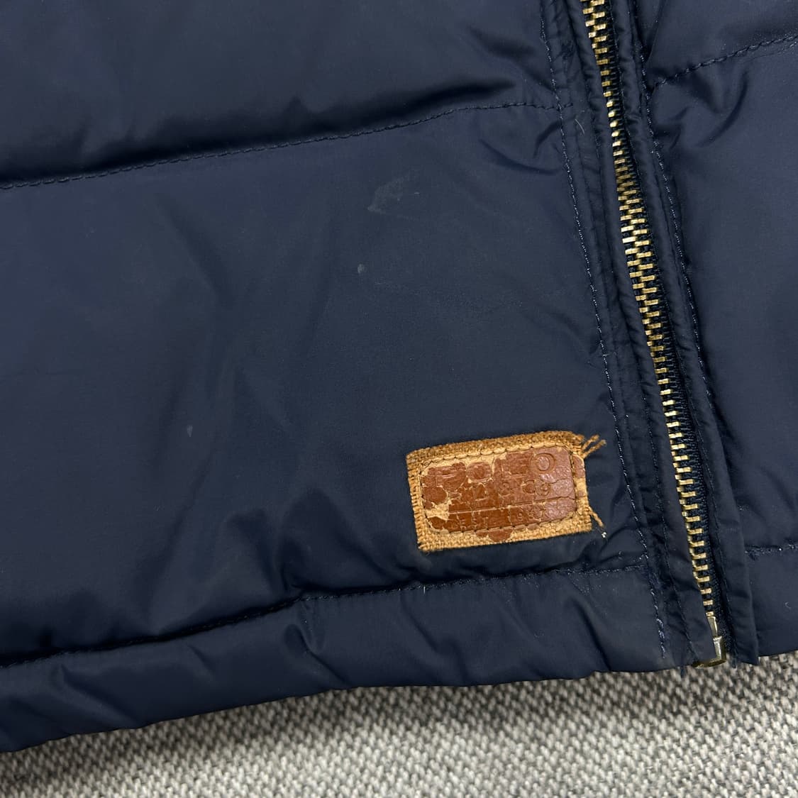 폴로 90s 네이비 올드스쿨 패딩(XL) 상품이미지5