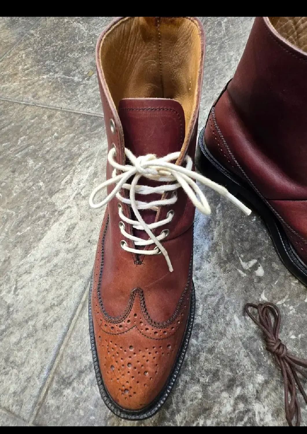 탐브라운 윙탑부츠(정품) 상품이미지9