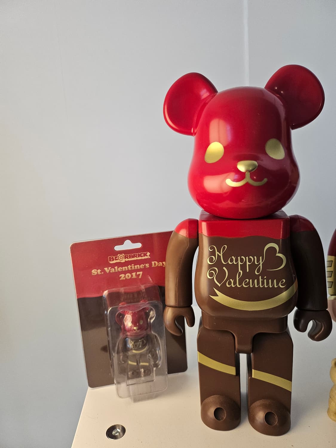 2017년 해피 발렌타인 에디션 베어브릭400% & 100%세트 상품이미지1
