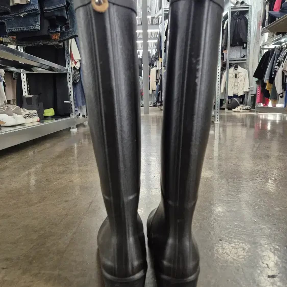 AIGLE 여성 레인부츠 230mm 블랙 상품이미지4