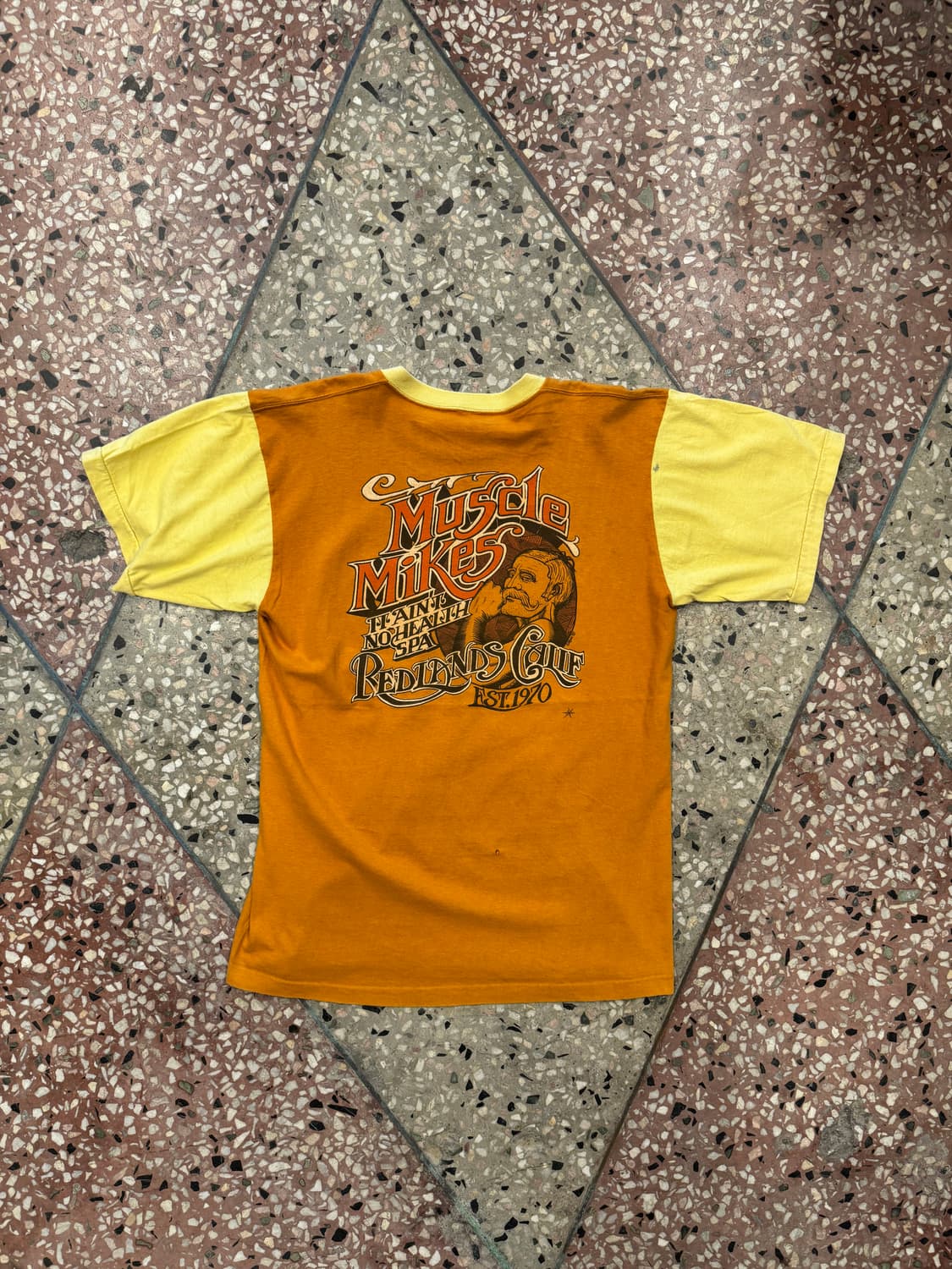 70s Town Craft 투톤 포켓티 (XL) 상품이미지3