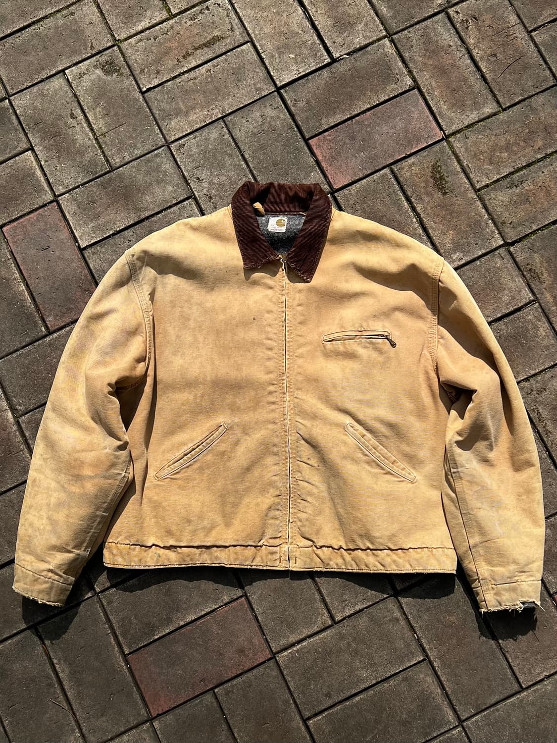 70s 칼하트 디트로이트 자켓 브라운 XL 상품이미지1