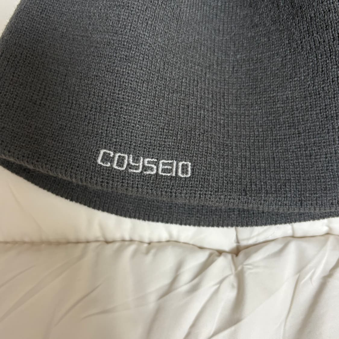 코이세이오 DUAL SIMPLE BEANIE CHARCOAL 상품이미지3