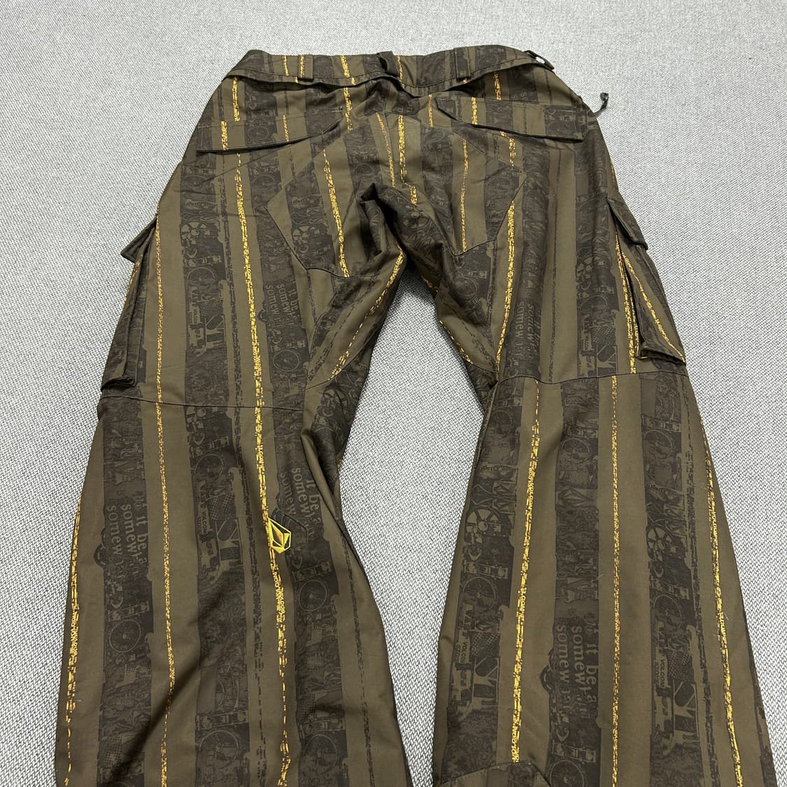 볼컴 브라운스트라이프 스노우팬츠(L) 상품이미지5