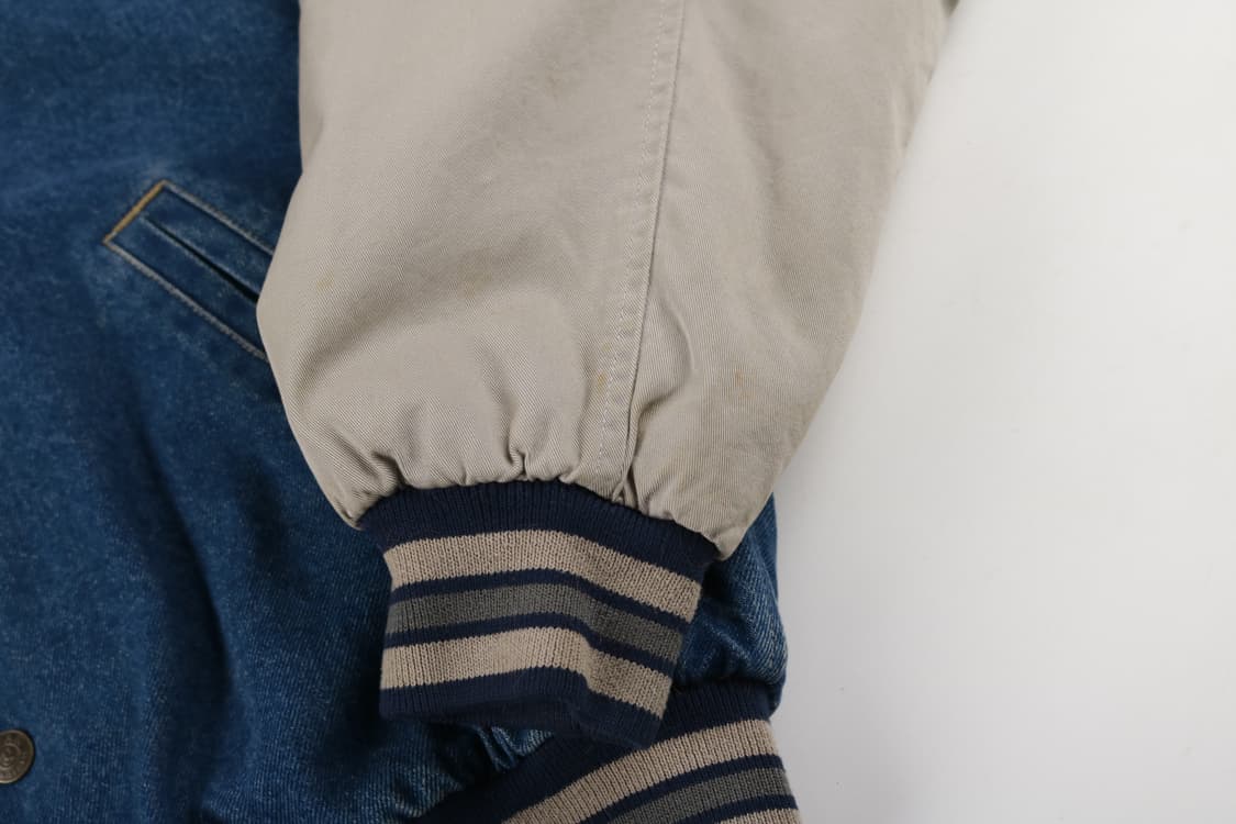 [M] 00's 기어 포 스포츠 데님 바시티 자켓 상품이미지5