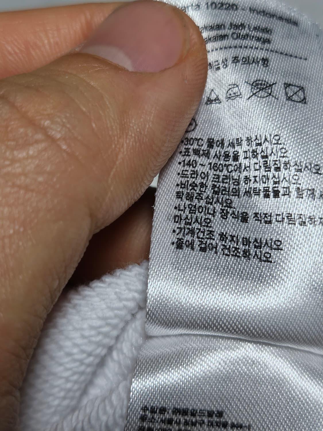 라코스테 네모악어 프린팅 맨투맨 스웻셔츠 S 상품이미지5