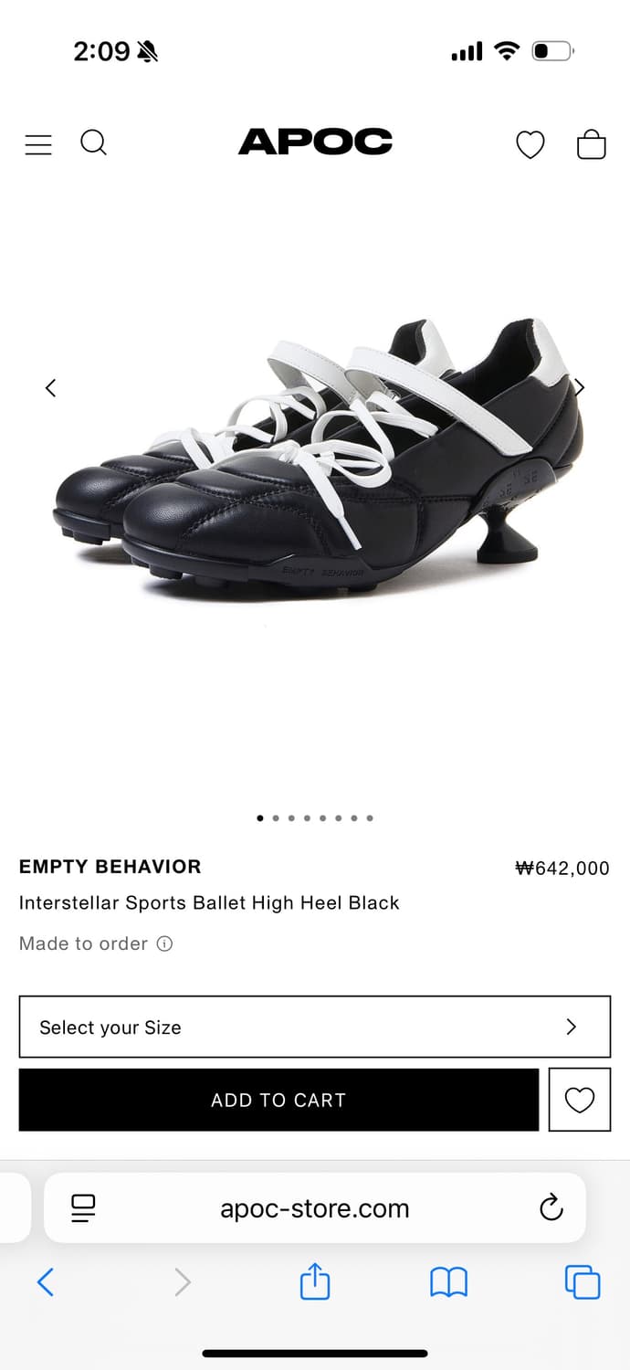 empty behavior 하이힐 36 상품이미지9