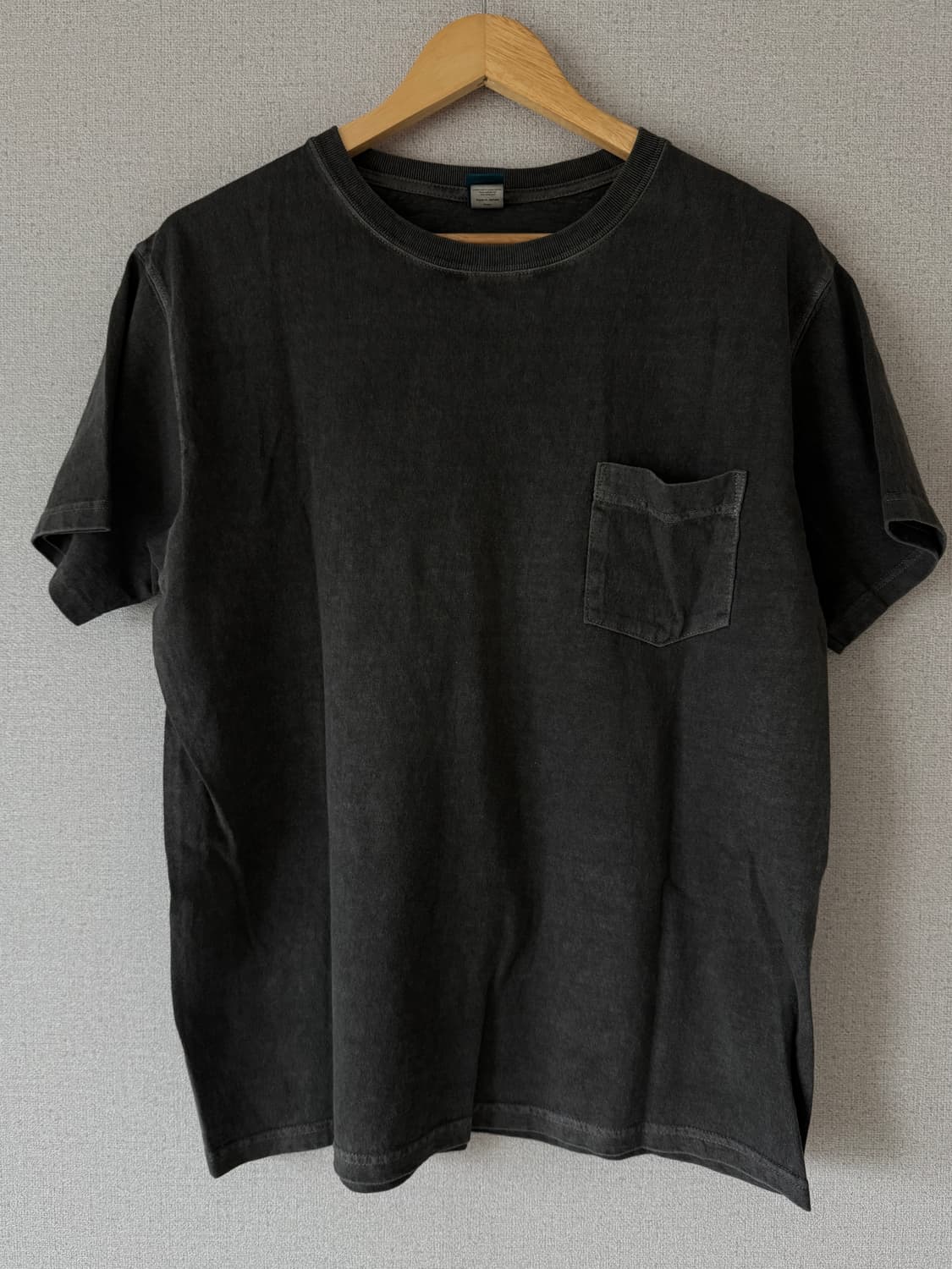[L]Good on Pigment dye T-shirt.grey 상품이미지1