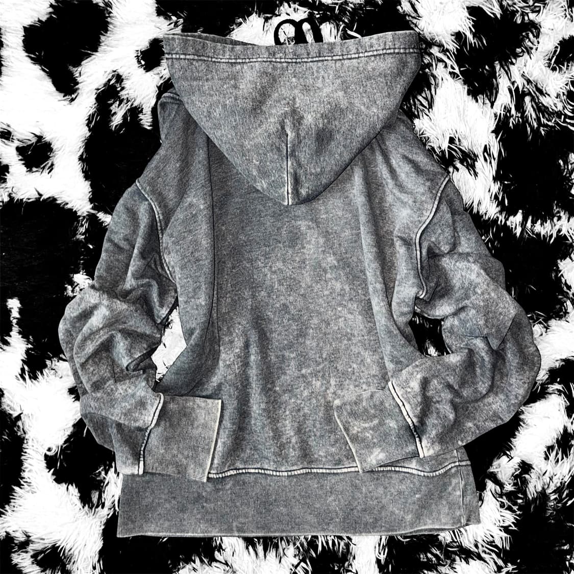 Diesel s-max overdyed hoodie 상품이미지3