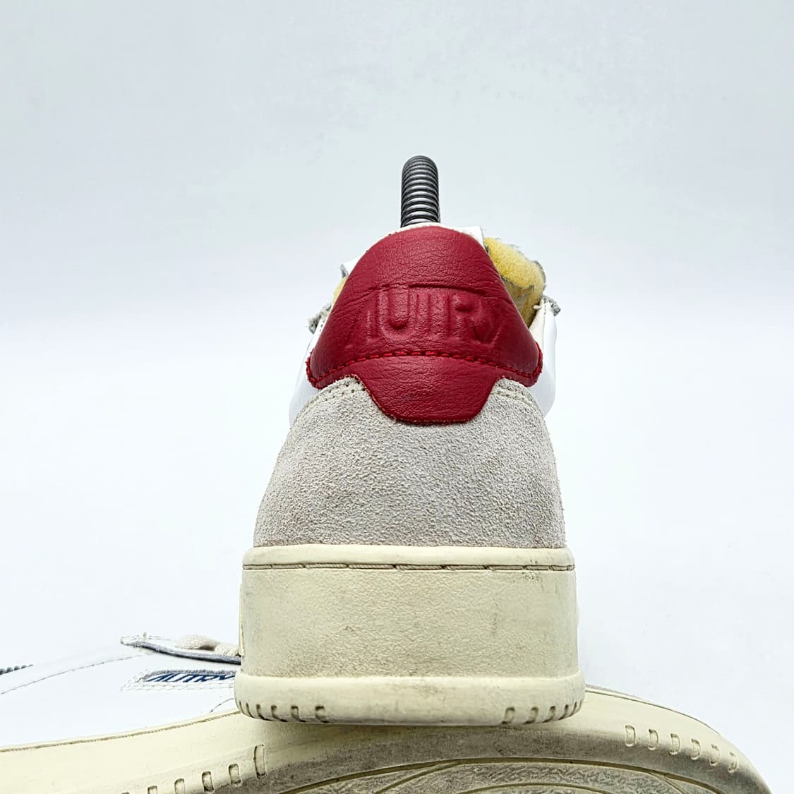  오트리 메달리스트 로우 스니커즈 화이트/레드 (42)   상품이미지2