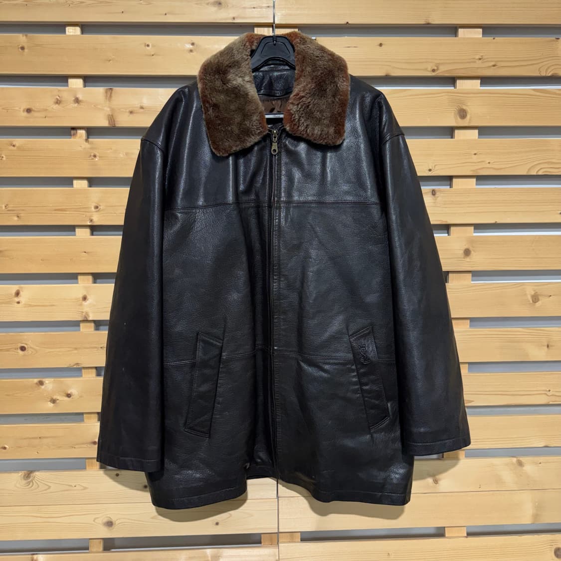 입생로랑 가죽자켓 상품이미지1