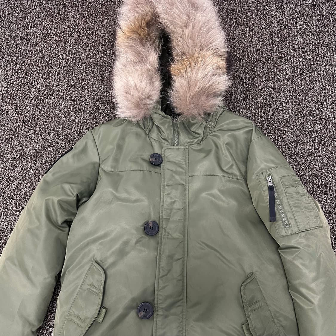 K2 케이투 고스트 브라보 구스다운 여성 롱패딩 카키 90(S) 상품이미지2