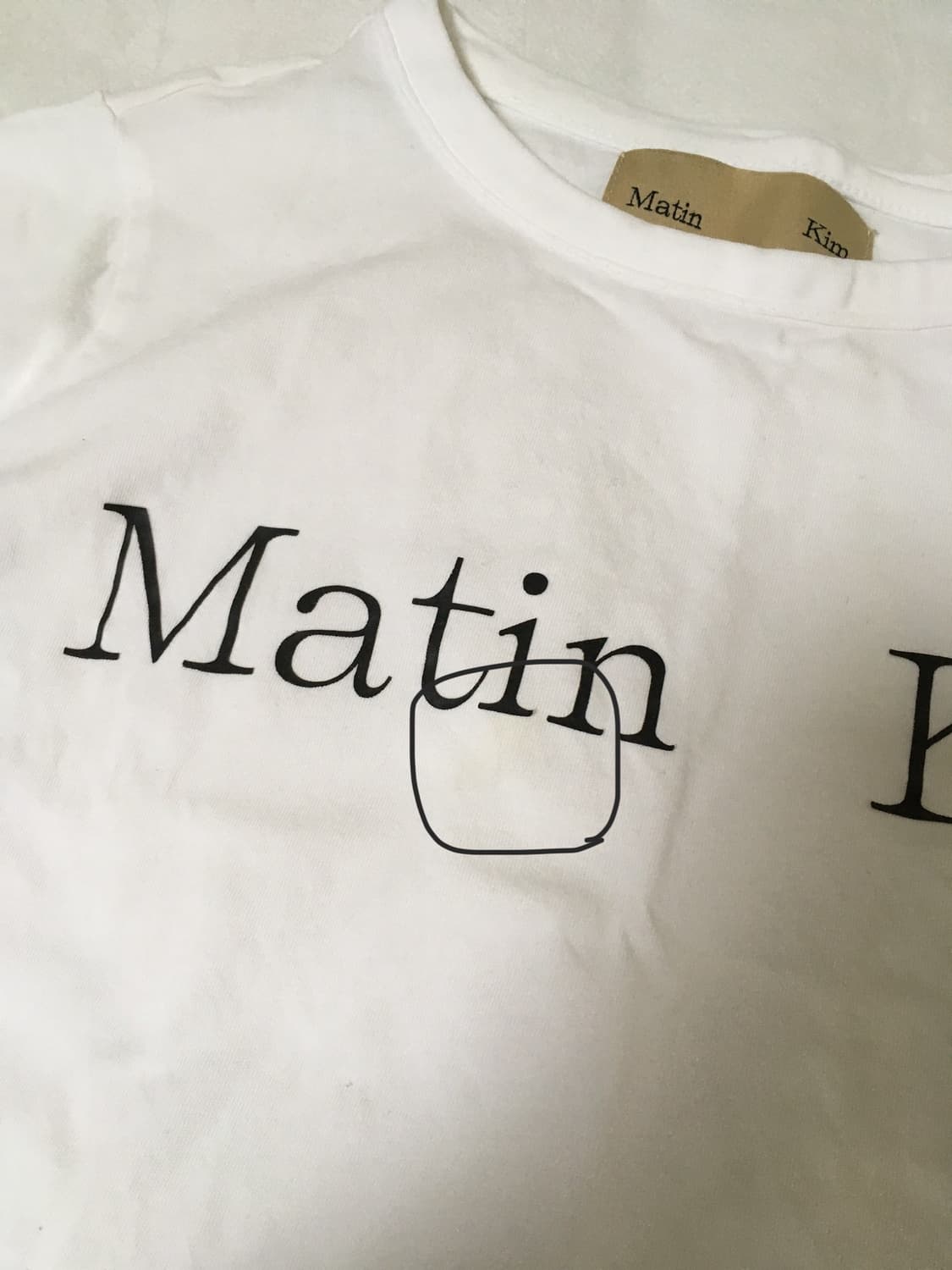 마뗑킴 반팔 상품이미지2