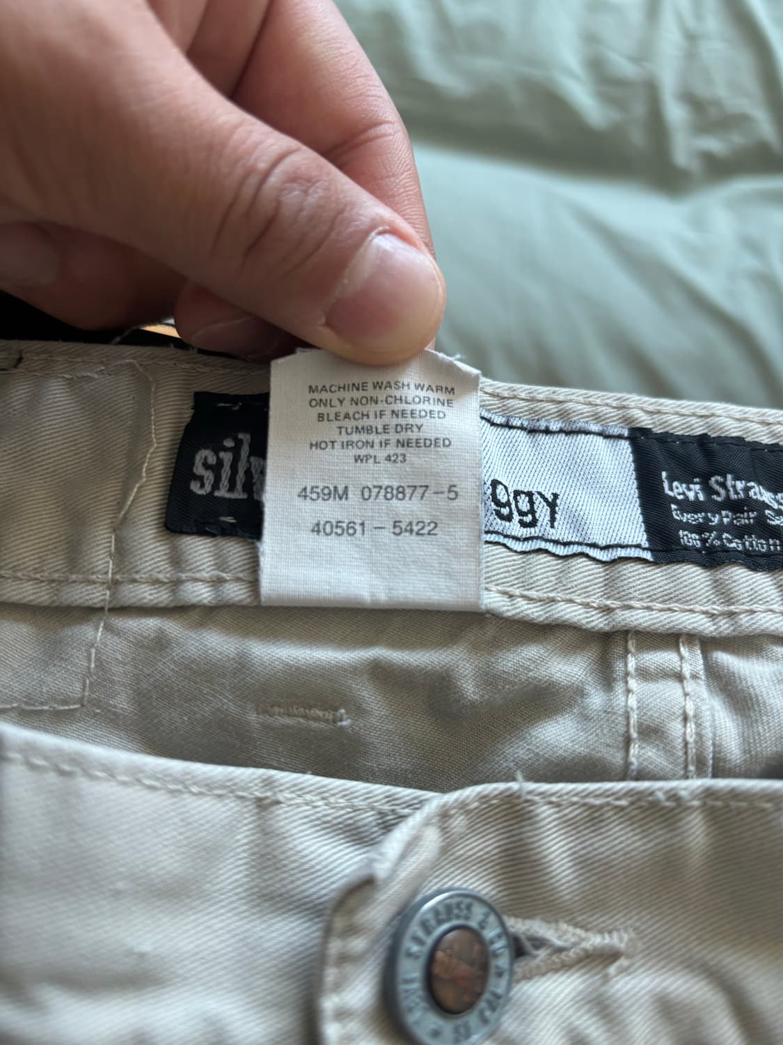 90s 리바이스 실버탭 배기 치노 36 32 상품이미지4