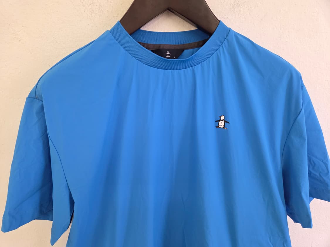 Munsingwear 블루 반팔 티셔츠 L 상품이미지2