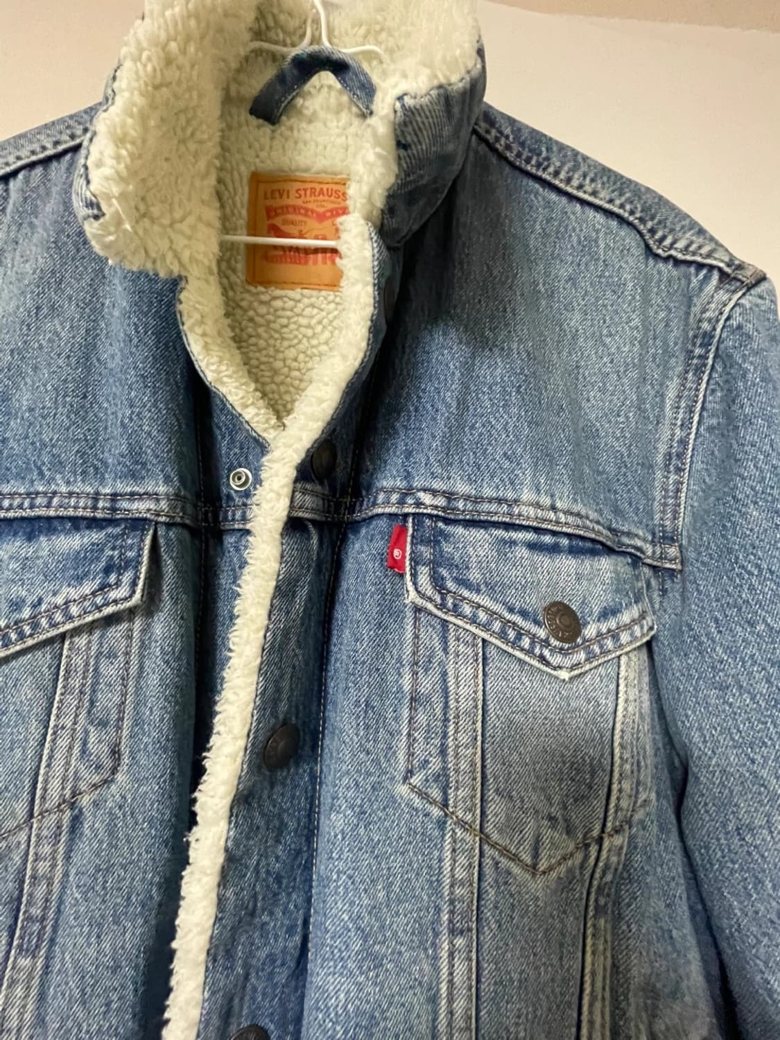 리바이스 쉐르파 데님 자켓 M 상품이미지1