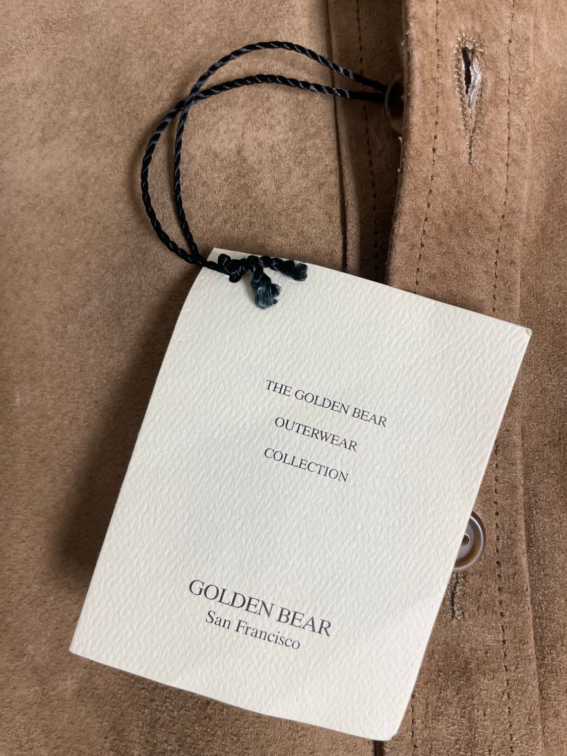 골든베어(golden bear)스웨이드 셔츠 자켓 상품이미지2