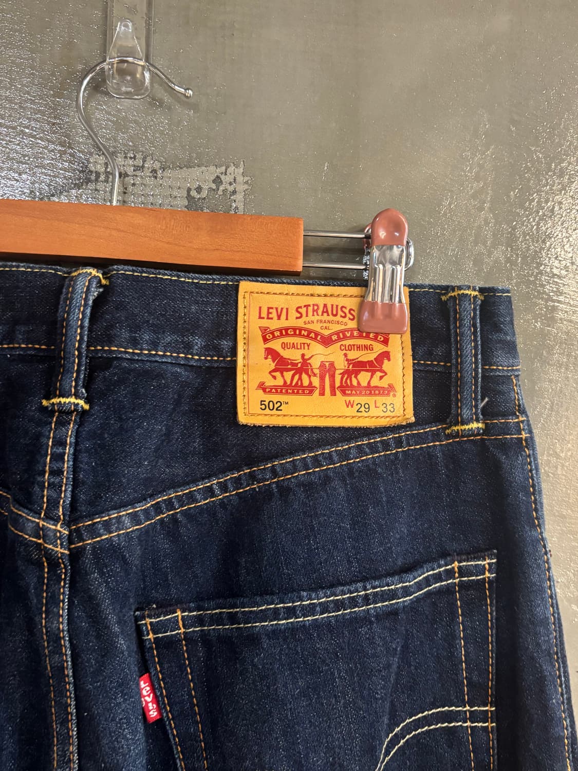리바이스 502데님팬츠 29*33 상품이미지5