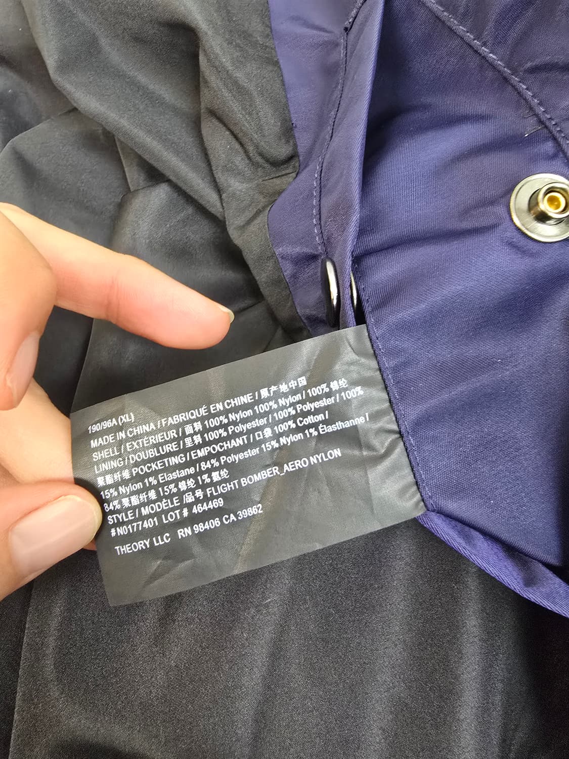 띠어리 신형 플라이트 봄버 자켓 상품이미지10