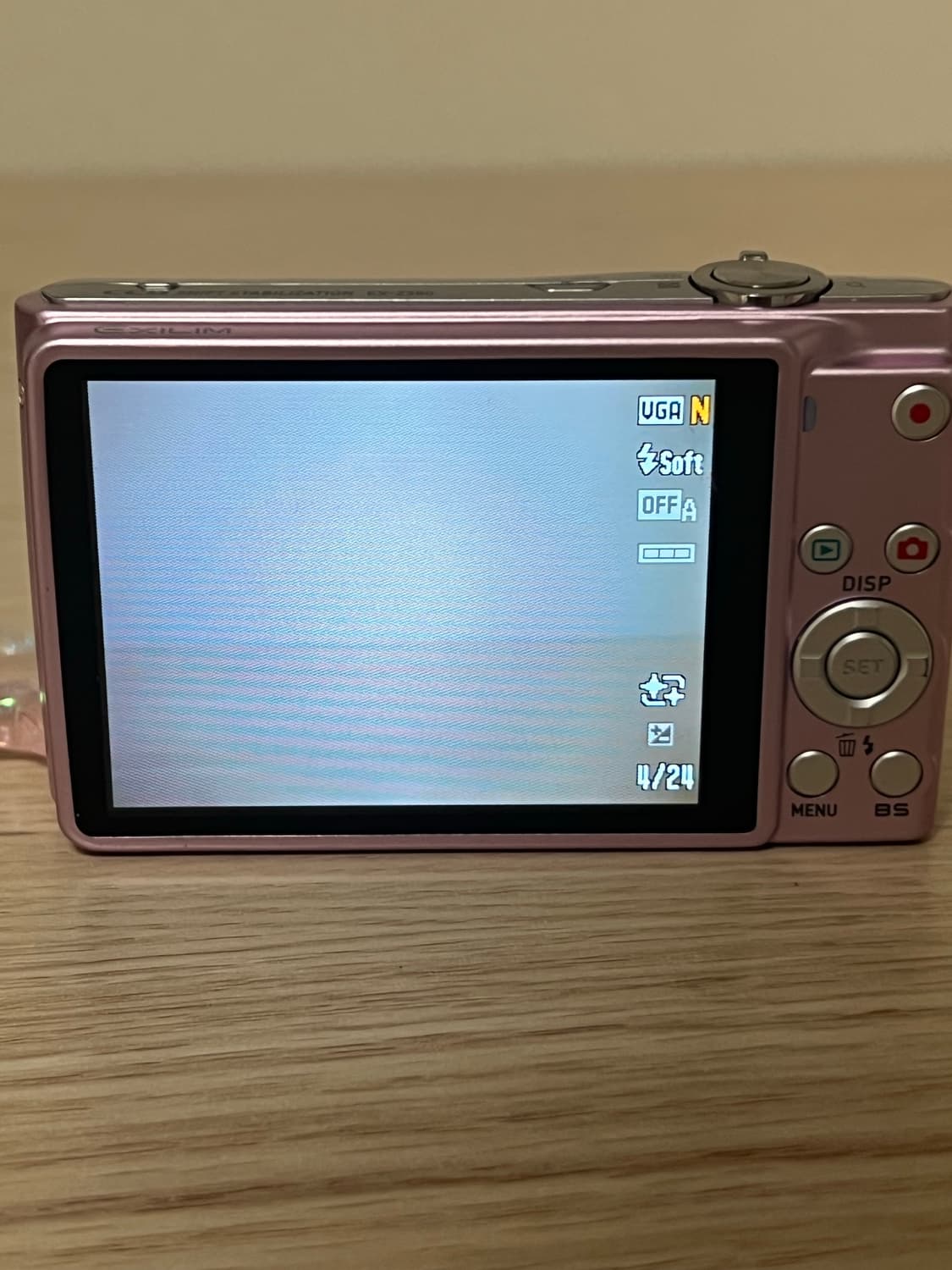 💗핑크) 카시오 엑슬림 EXILIM EX Z-250 상품이미지5