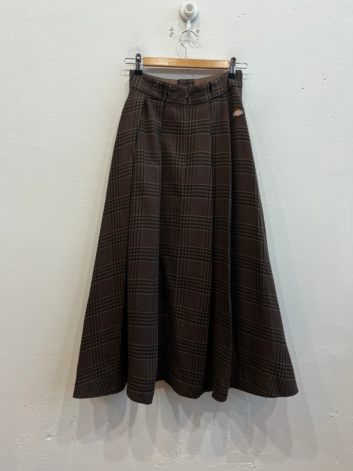 디키즈 빔즈 주름 플레어 롱스커트 치마  상품이미지2