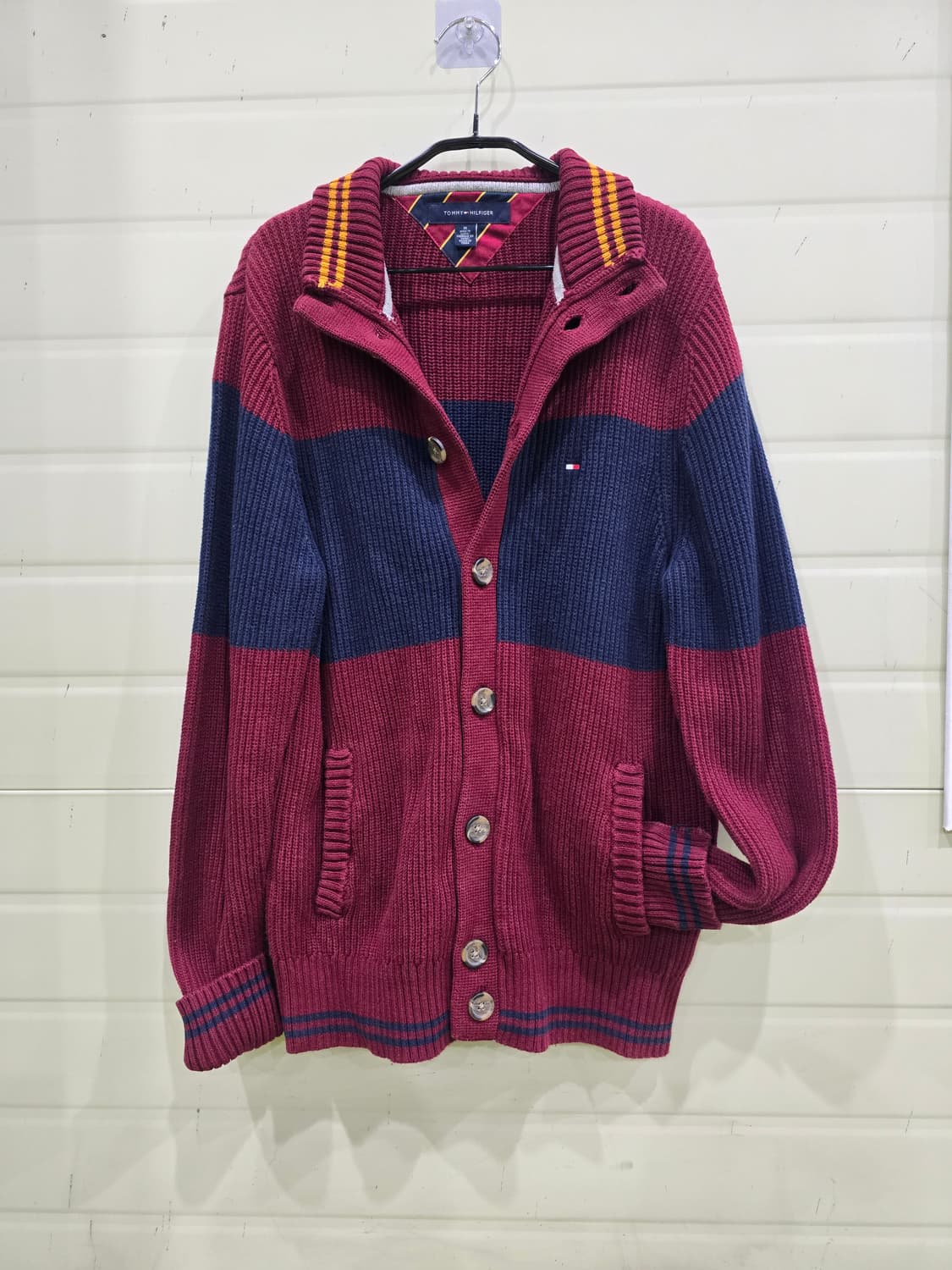타미힐피거 남성 니트 가디건 M 상품이미지1