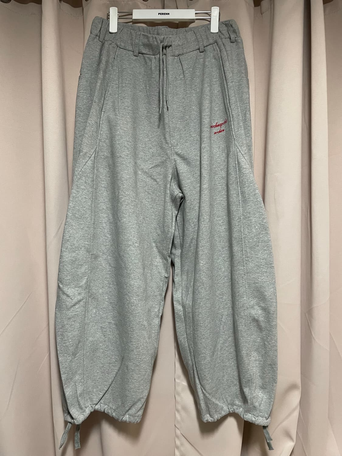 [os] 뉴치프시트디피 스웻팬츠 그레이 상품이미지2