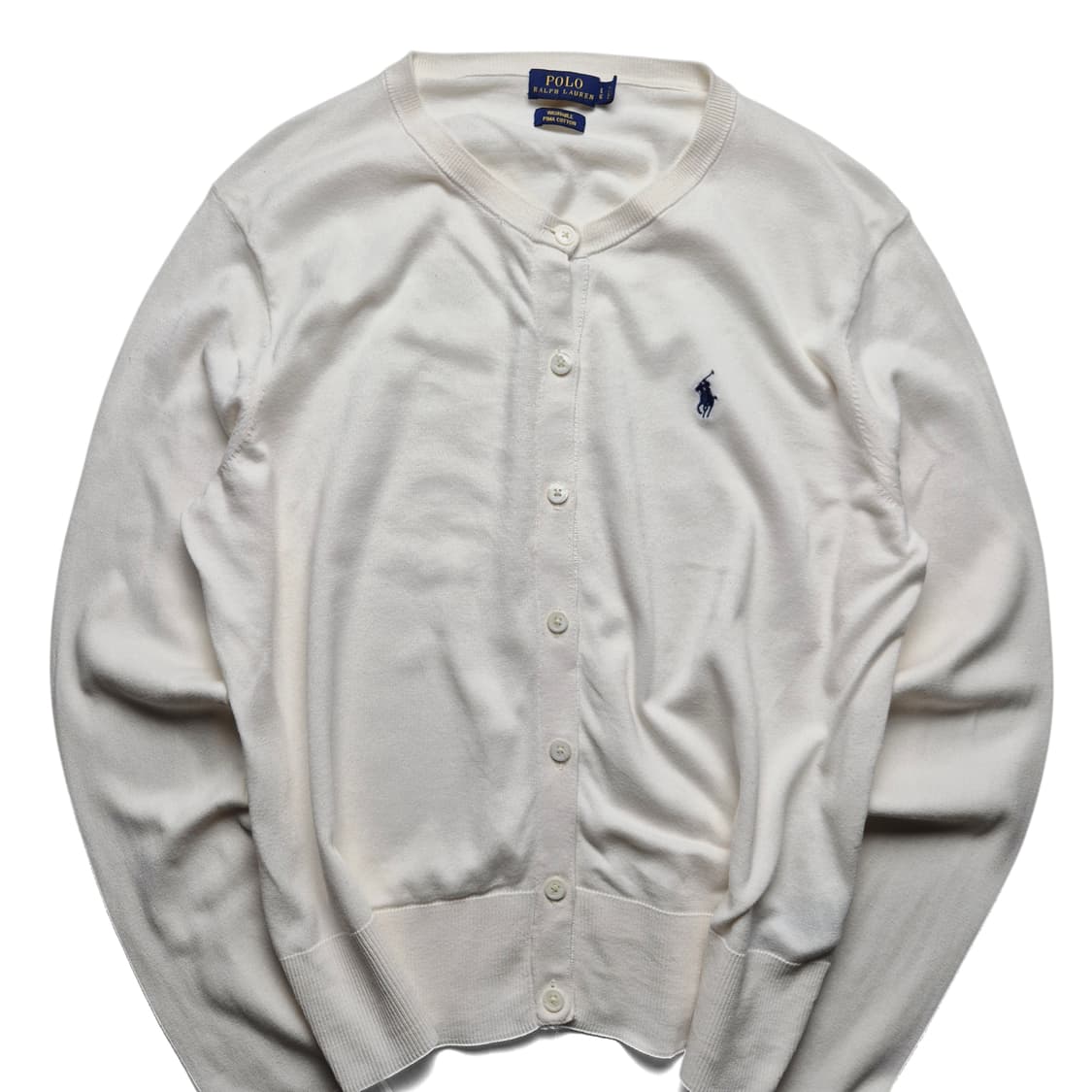 [L] 폴로 랄프로렌 워셔블 피마코튼 가디건 상품이미지1