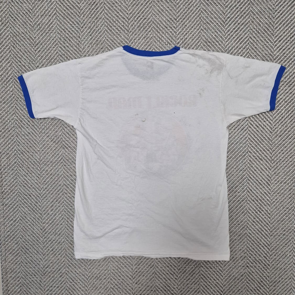 엘튼 존 "ROCKET MAN" 머천다이즈 링거 티셔츠 (L) 상품이미지4