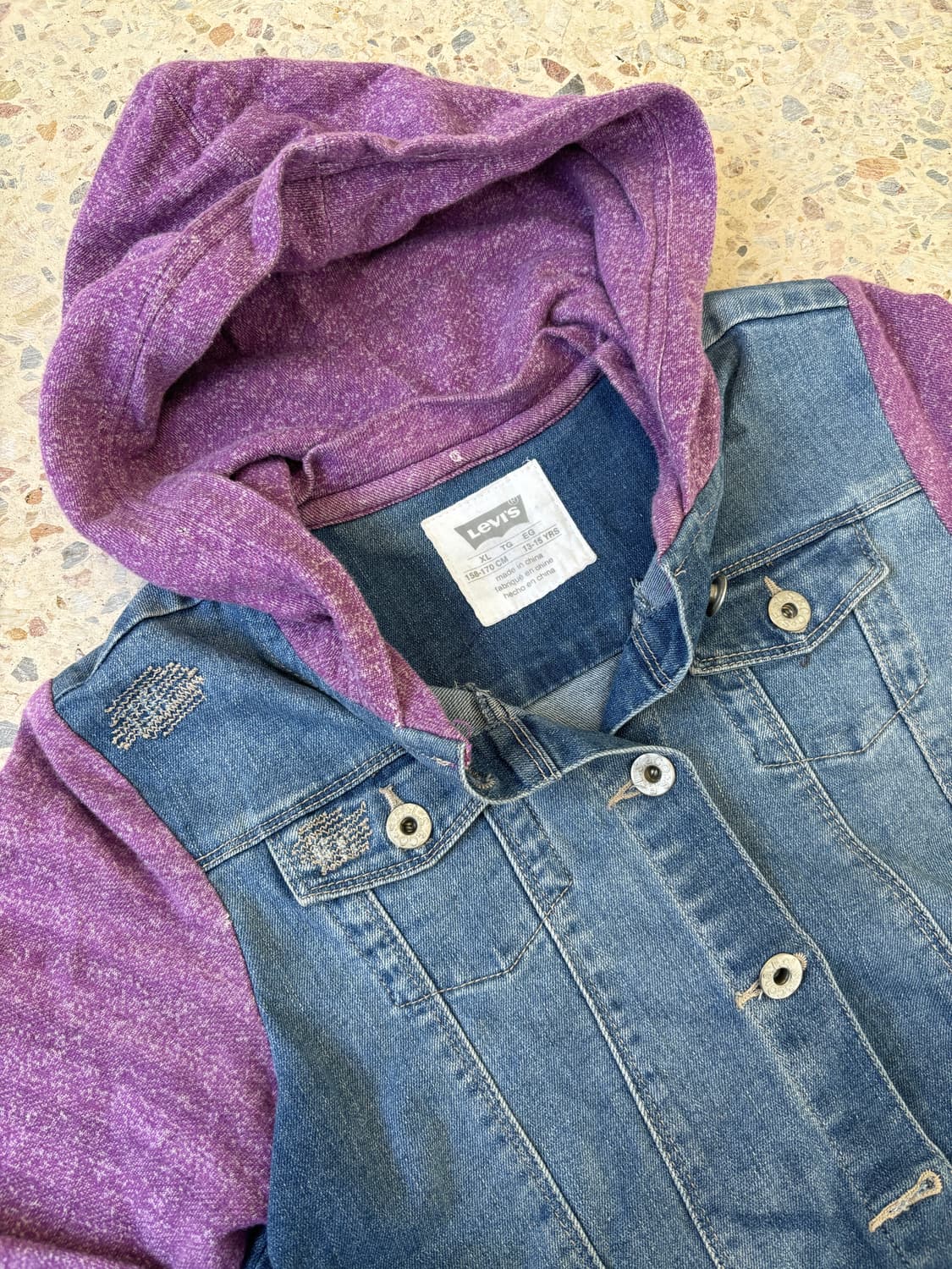 리바이스 후드 데님 자켓 상품이미지9