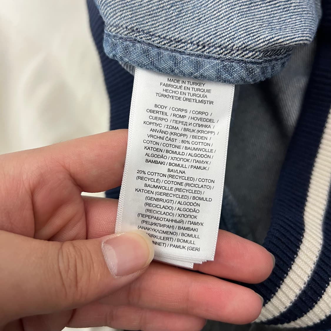 폴로랄프로렌 플래그 데님 봄버 자켓 상품이미지10