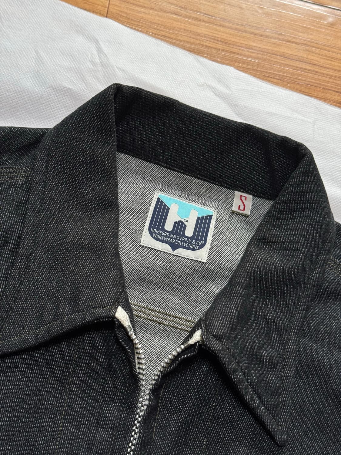 홈그로운 서플라이 lee 데님 자켓 S 상품이미지2