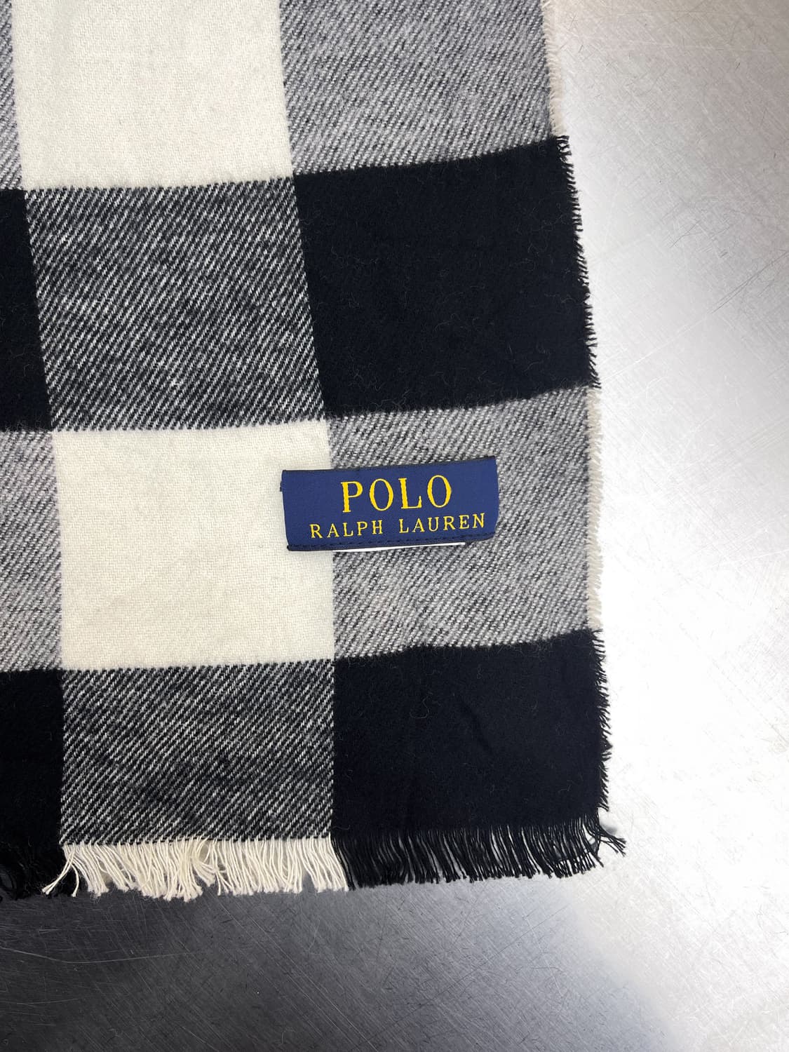 폴로랄프로렌 체크 머플러 상품이미지4