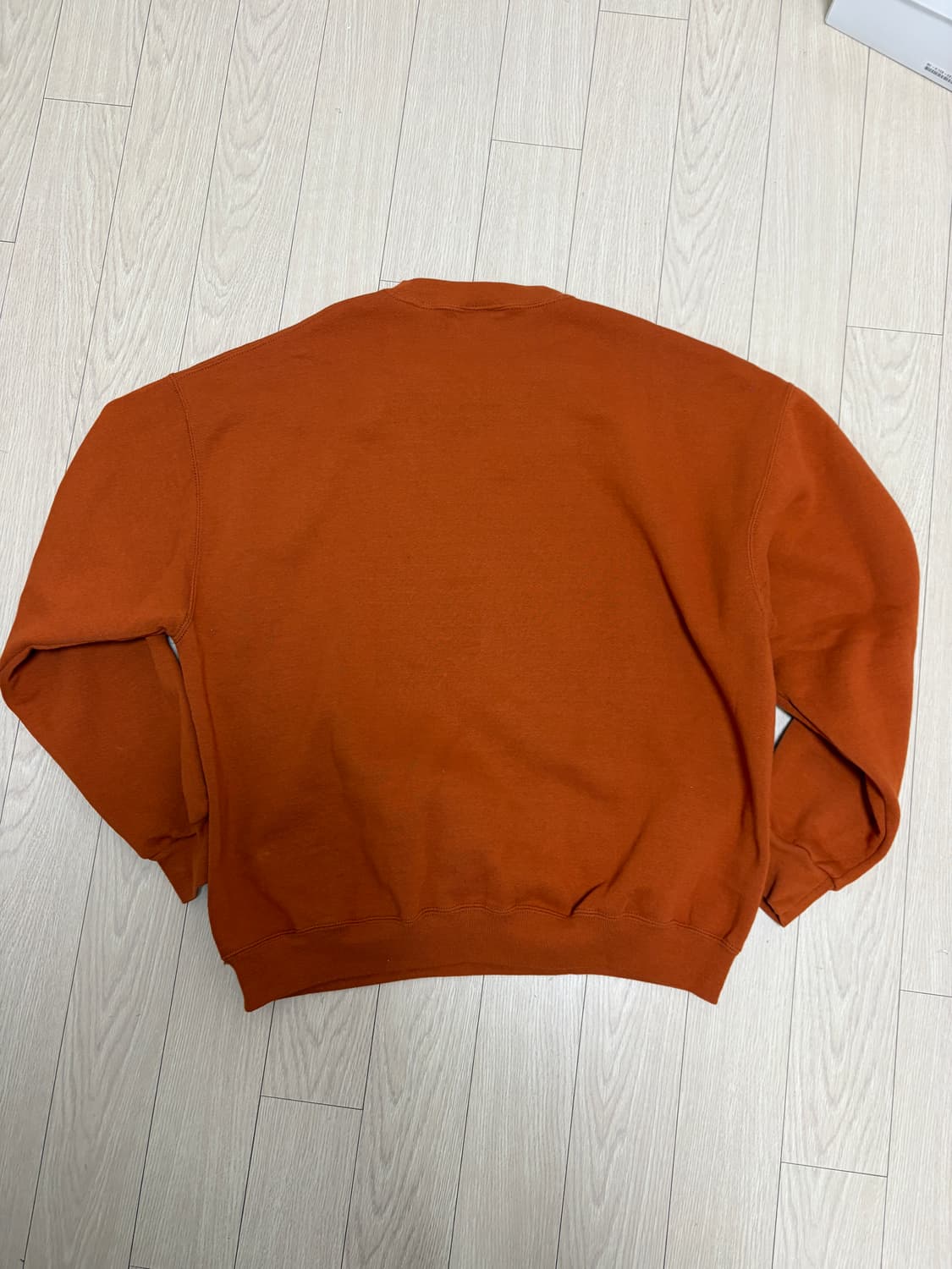 90s 러셀 애슬레틱 빈티지 스웻 오렌지 상품이미지3