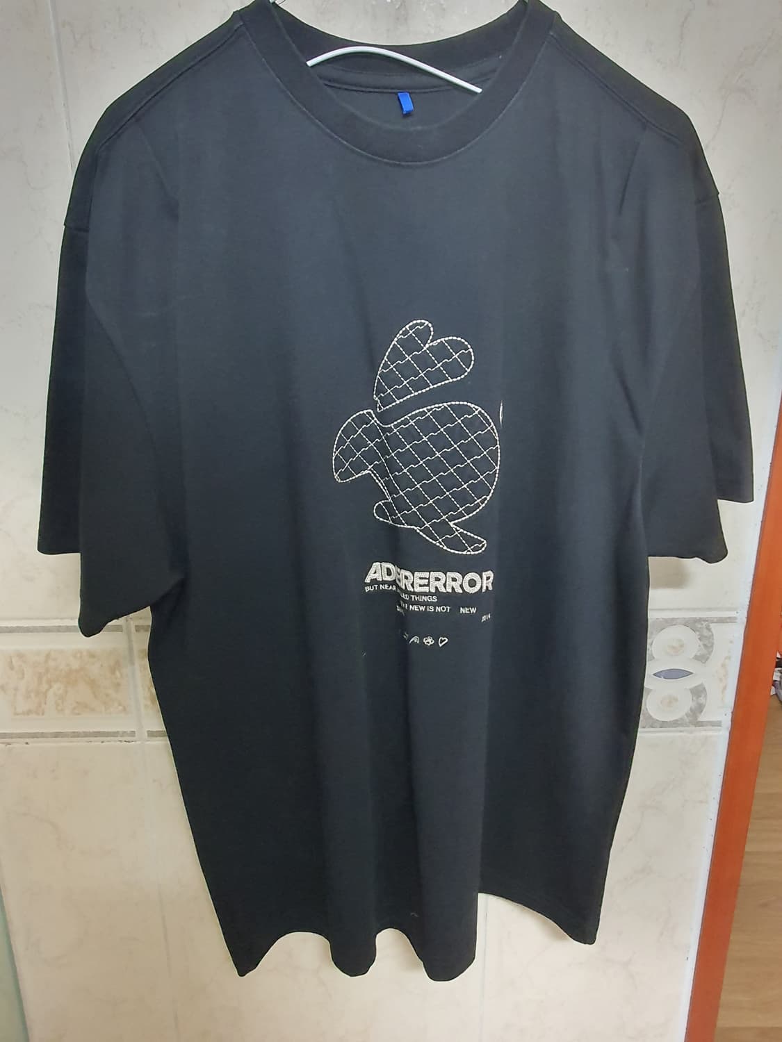 [A1] 아더에러 Twinny logo t-shirt 블랙 상품이미지1