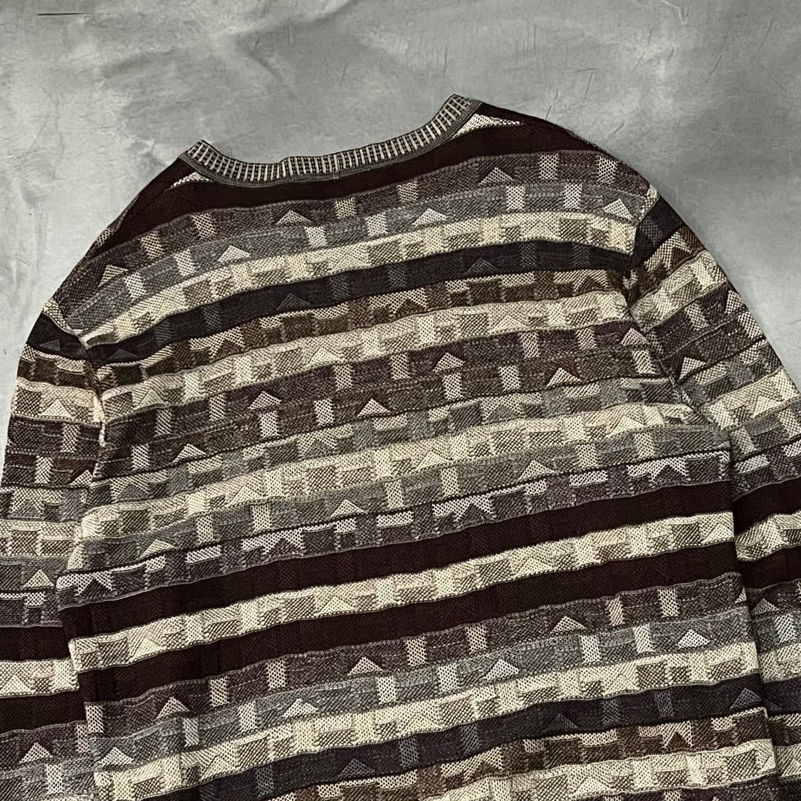  미쏘니 스포츠 패턴 니트 y15507 상품이미지4