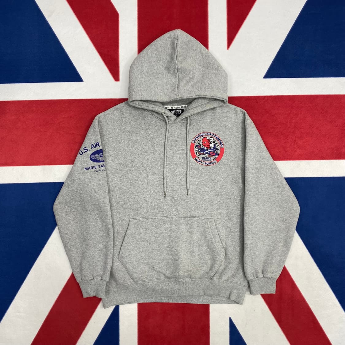 간쓰리 테드맨 후드티 L 상품이미지1