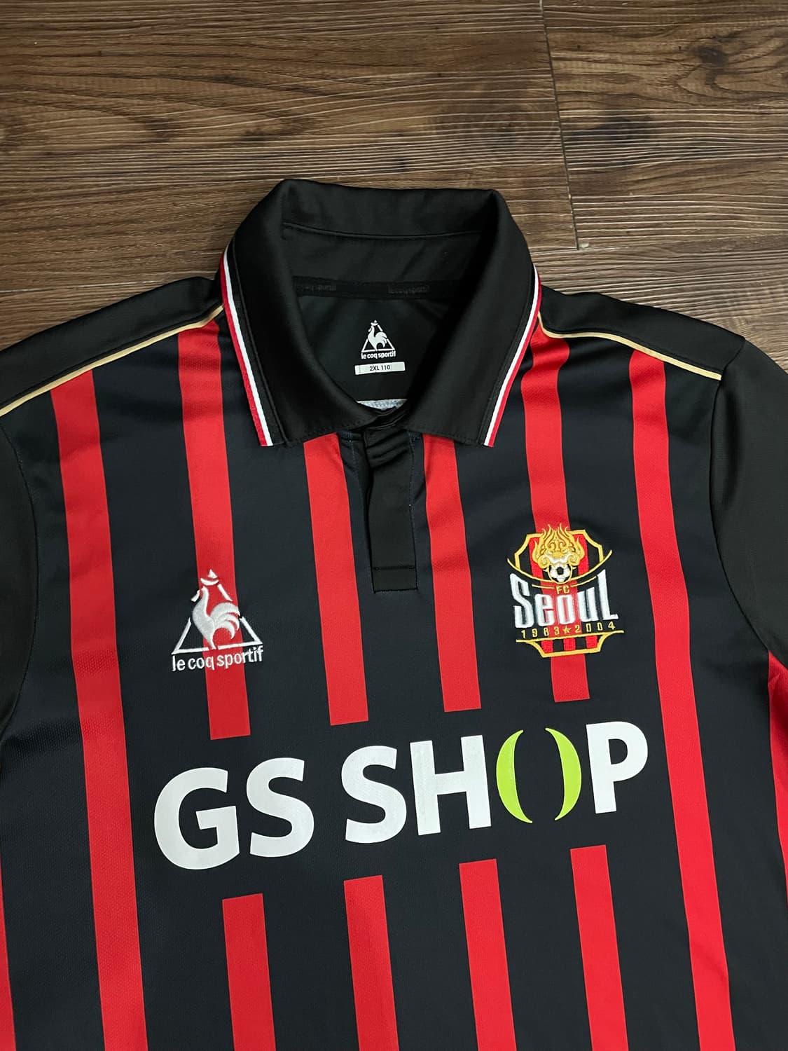 18-19 르꼬끄 FC서울 축구 반팔 홈 유니폼 상품이미지2