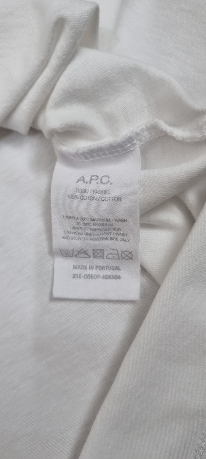 A.P.C( 아페세) 스탠다드 아이템 반팔 S _ 공용,여성추천 상품이미지10