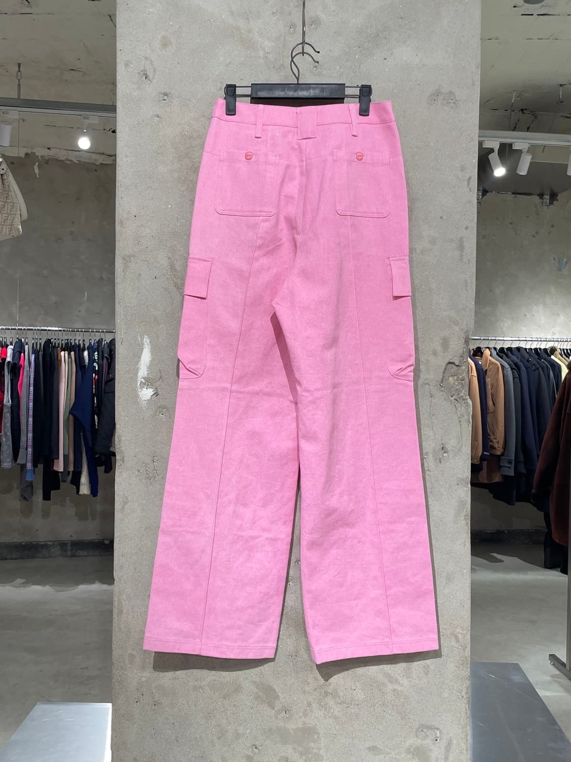 기준 핑크 와이드 카고 팬츠 상품이미지6