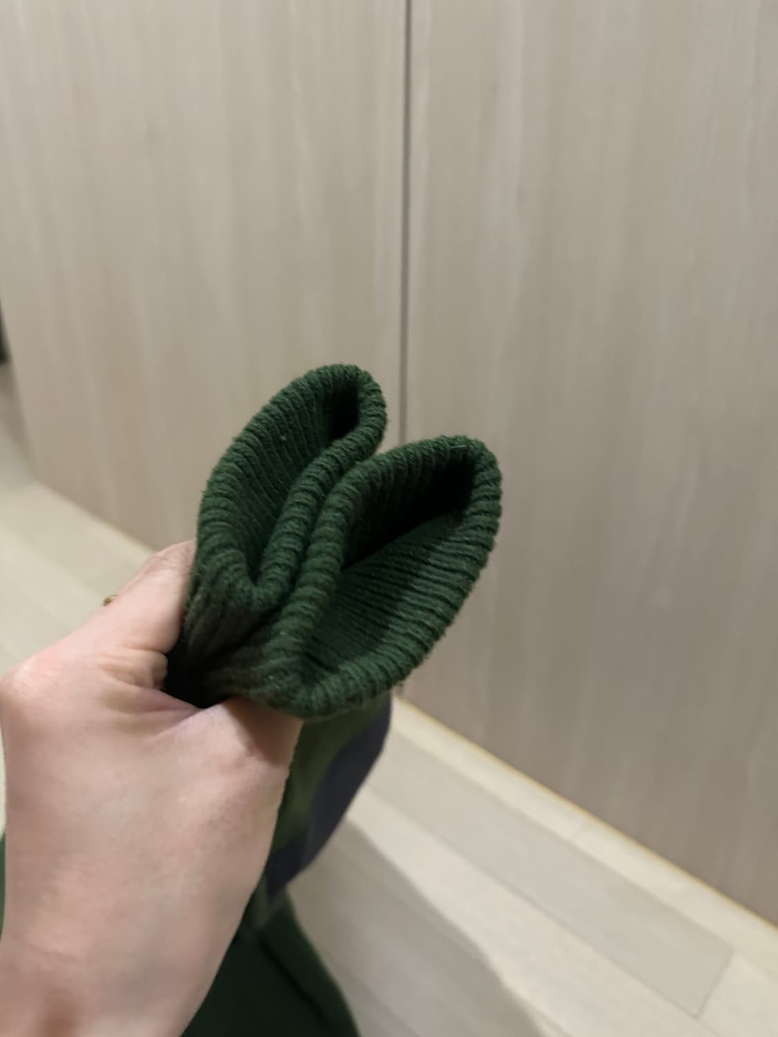 노스페이스 니트집업 카키 90(S) 공용 상품이미지6