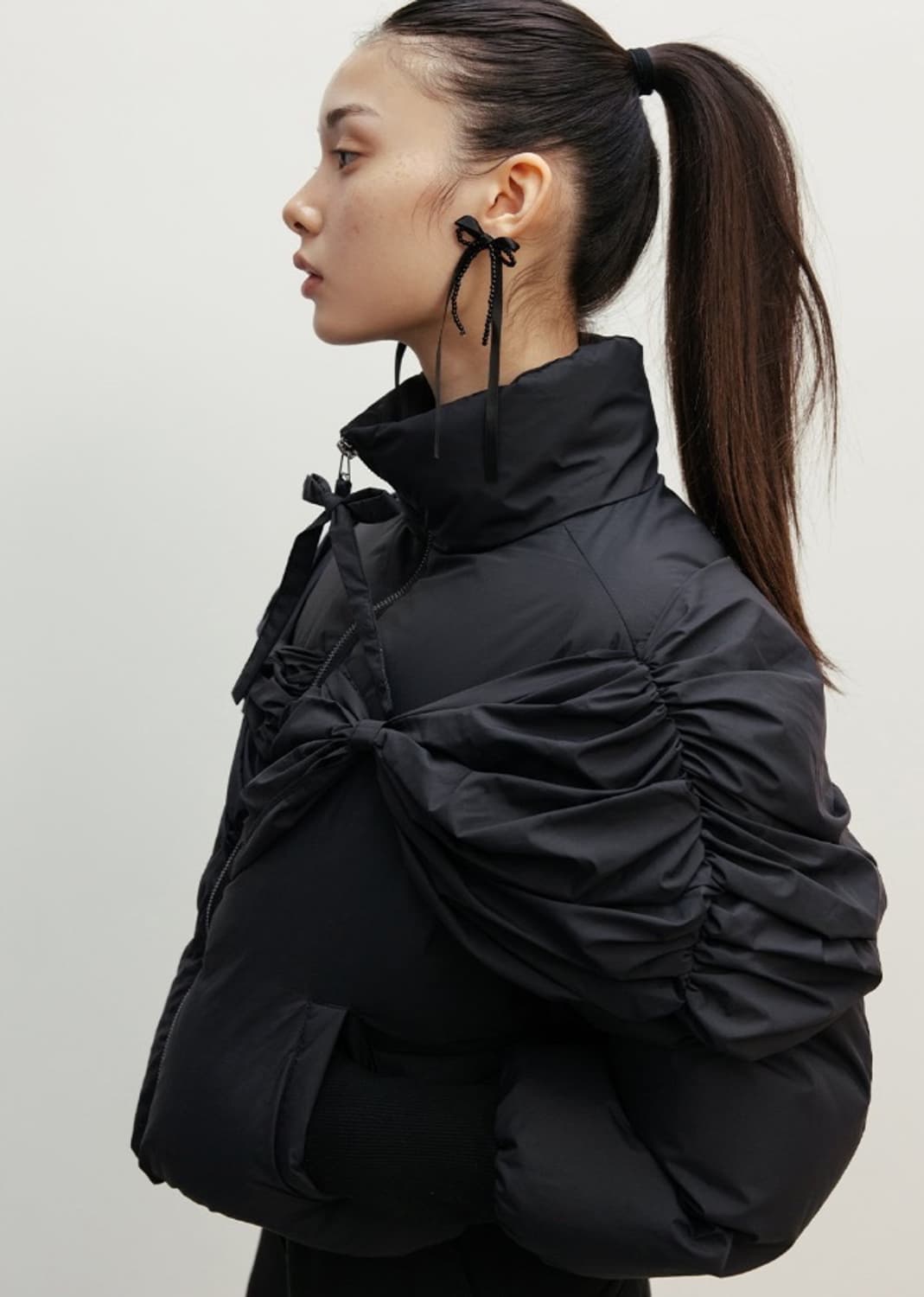 더티스 리본 푸퍼 패딩 (게러지 세일 구매) 상품이미지3