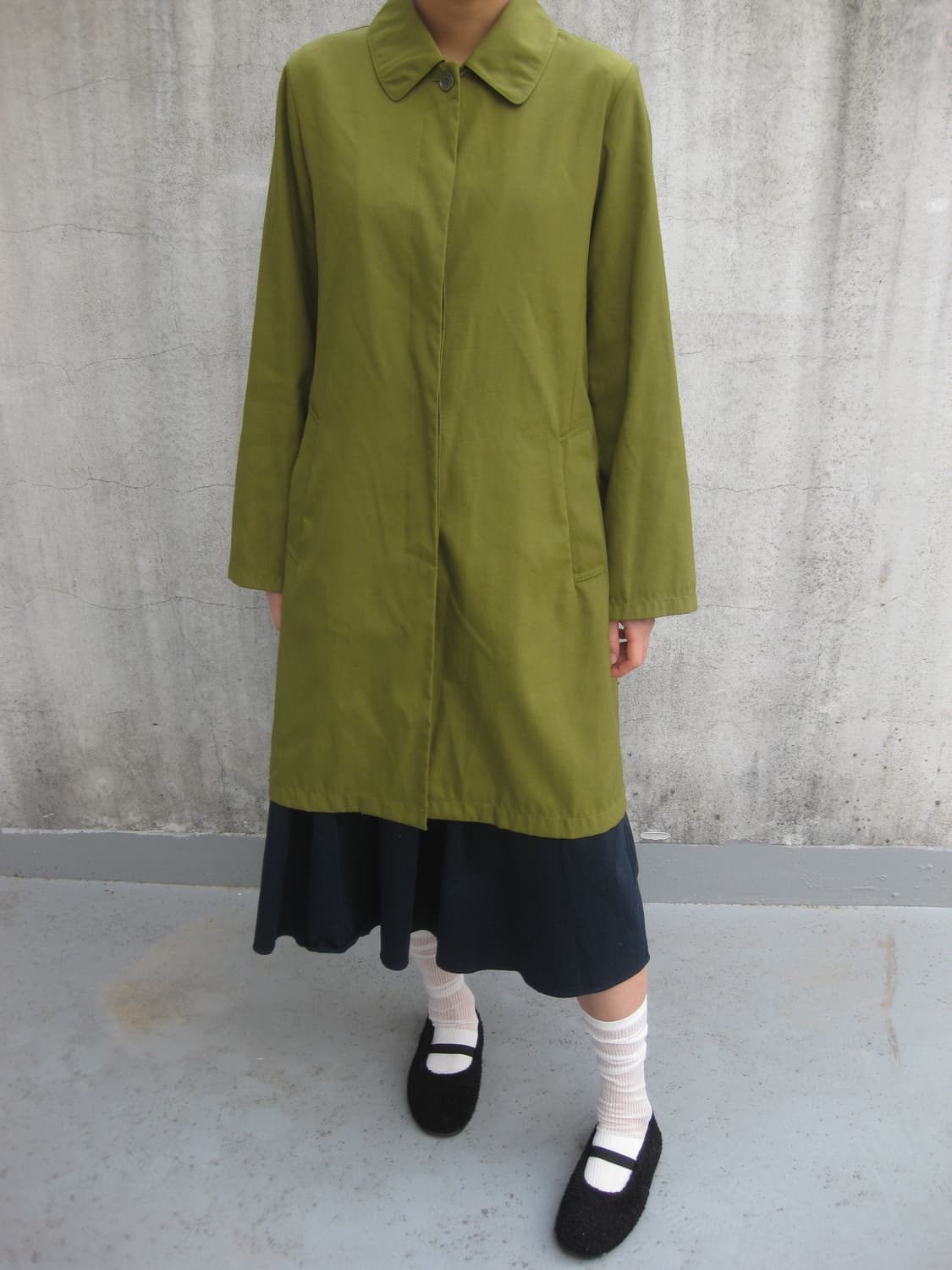 Spick and span 카키 자켓 코트  상품이미지8
