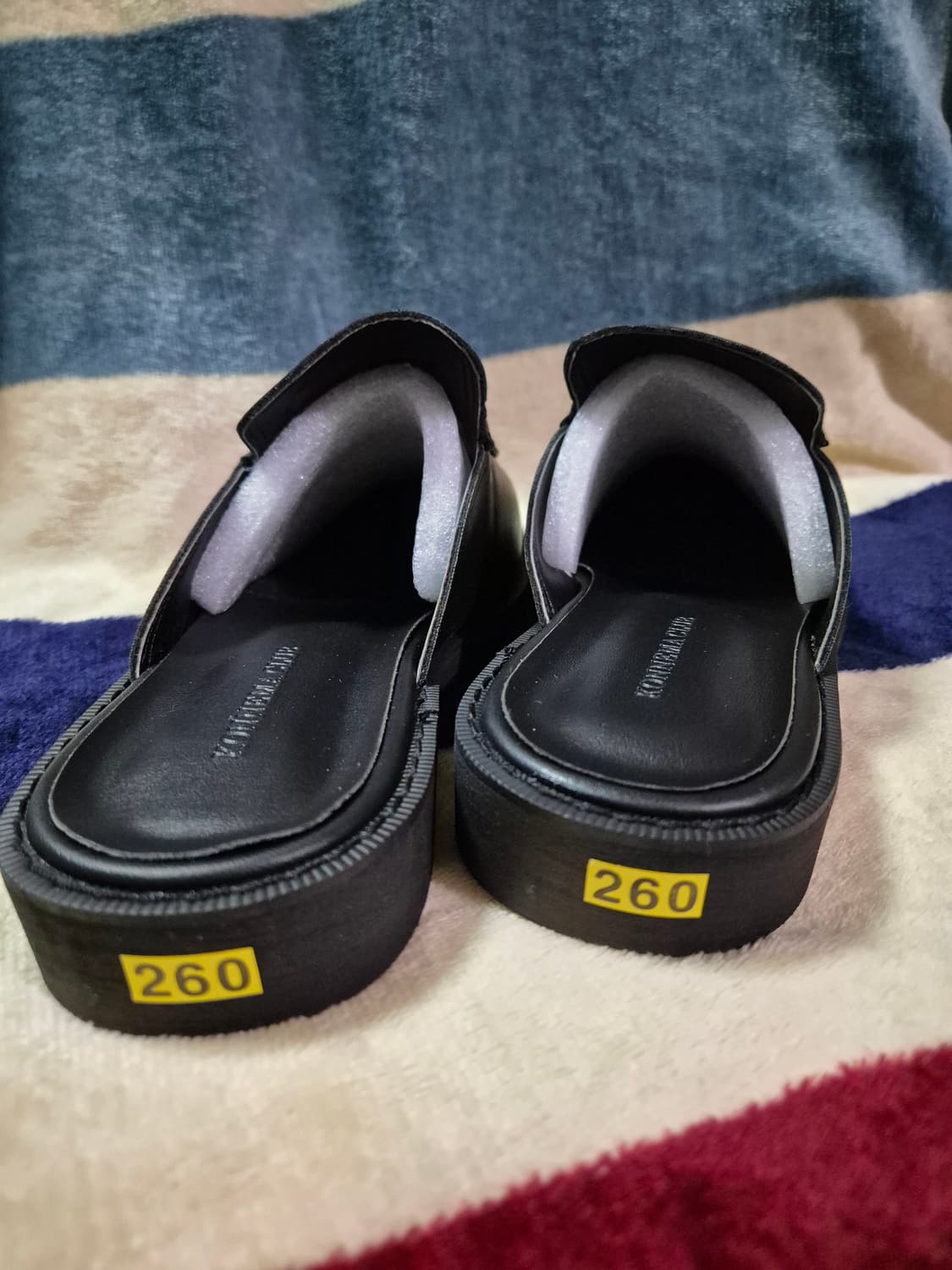 KONNEMA CLU 블랙 뮬 블로퍼 슬리퍼 260 상품이미지4