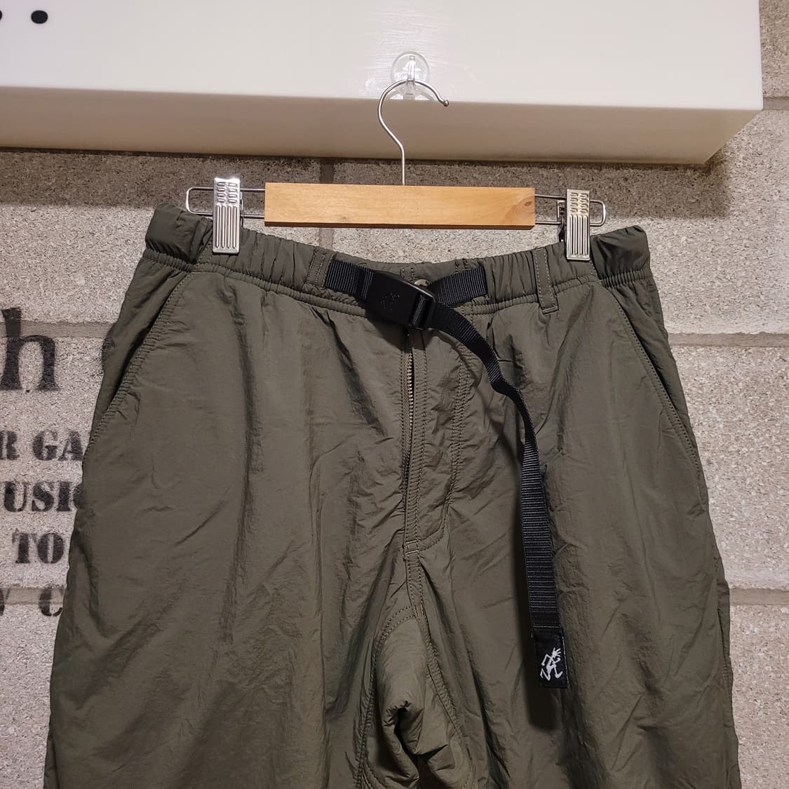 그라미치 카키 기모 팬츠 S 상품이미지3