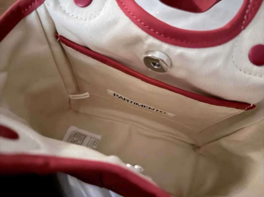 파르티멘토 우먼_레드 미니백 상품이미지4