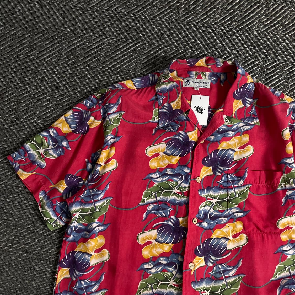 USA 오리지날 빈티지 하와이안 셔츠o 3177 상품이미지3