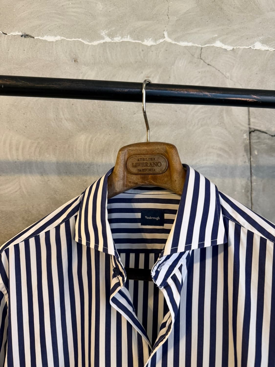 밴브루 스트라이프 셔츠 100 상품이미지3