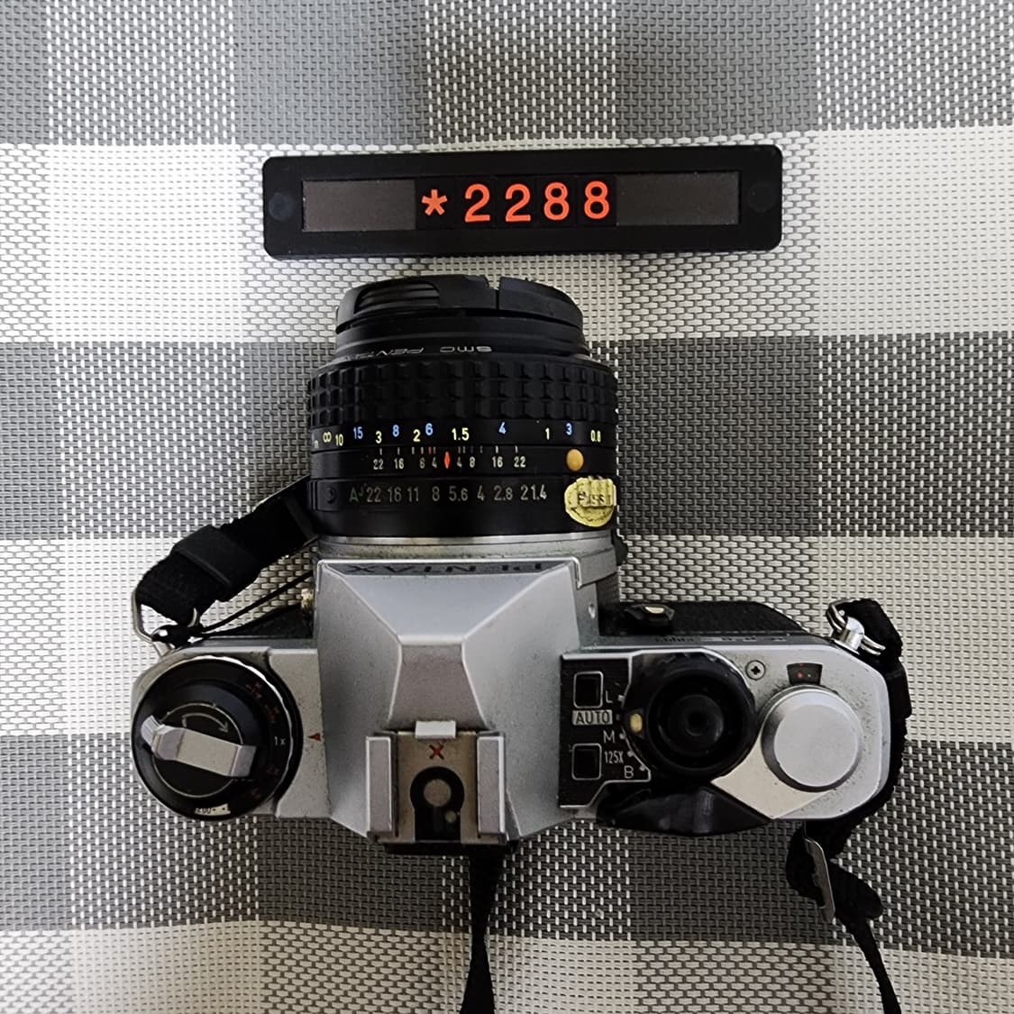 펜탁스 미슈퍼 필름카메라 실버바디 1.4 단렌즈 상품이미지3