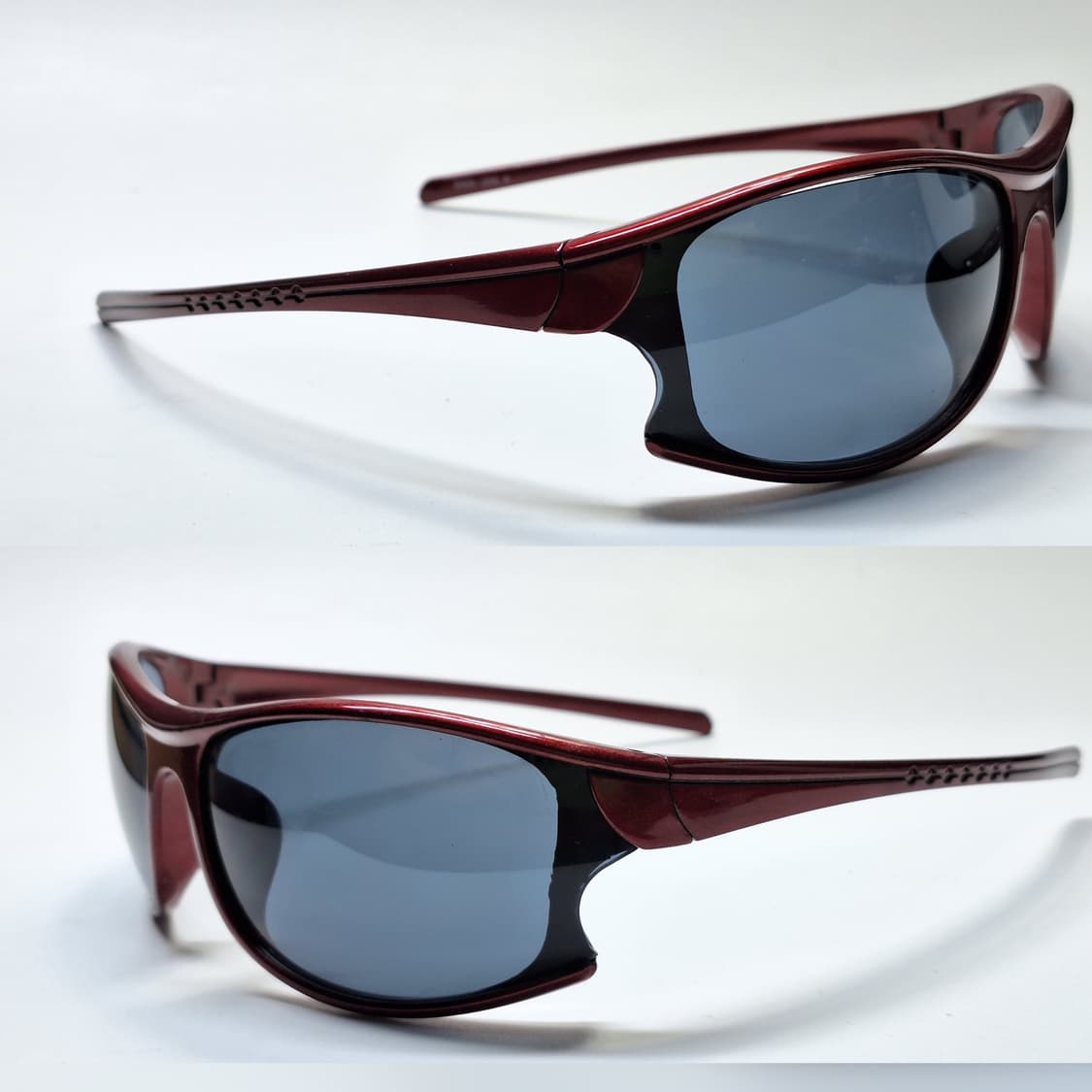 00s 일본 빈티지/랩어라운드 레드 선글라스 DGS-205K 스포티룩 상품이미지9